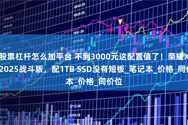 股票杠杆怎么加平台 不到3000元这配置值了！荣耀X14 2025战斗版，配1TB SSD没有短板_笔记本_价格_同价位