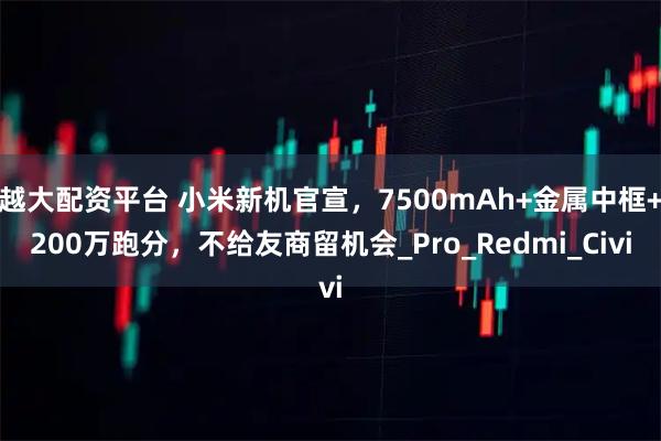 越大配资平台 小米新机官宣，7500mAh+金属中框+200万跑分，不给友商留机会_Pro_Redmi_Civi